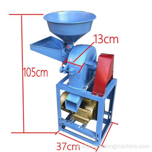 ข้าวโพดข้าวโพด Grits Milling Machine